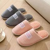 Soft Sole Corduroy Winter House Slippers