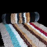 Microfiber Colorful Stripe Mat