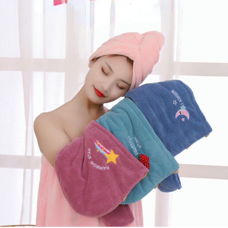 Women Magic Microfiber Shower Hair Towel
