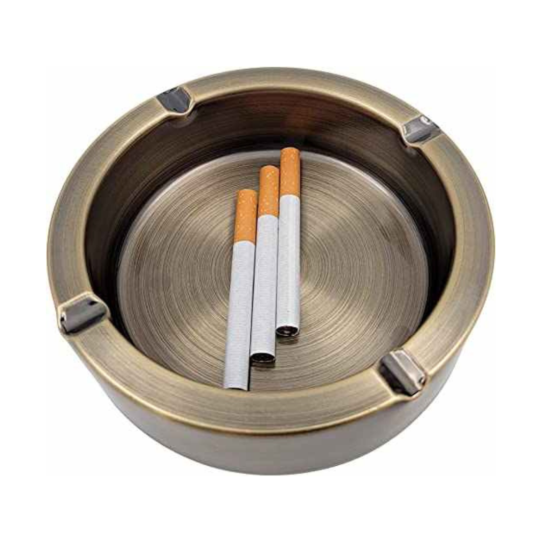 Luxury Antique  Stainless Steel Ashtray