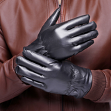 PU Leather Premium Touch Screen Gloves