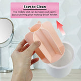 360 Degree Rotating Base Makeup Brush organizer