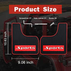 2 PCS Car Rubber Mudguard