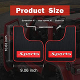 2 PCS Car Rubber Mudguard