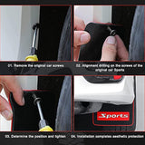 2 PCS Car Rubber Mudguard