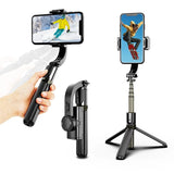 C07  1 Axis Gimbal Stabilizer Selfie Stick Tripod