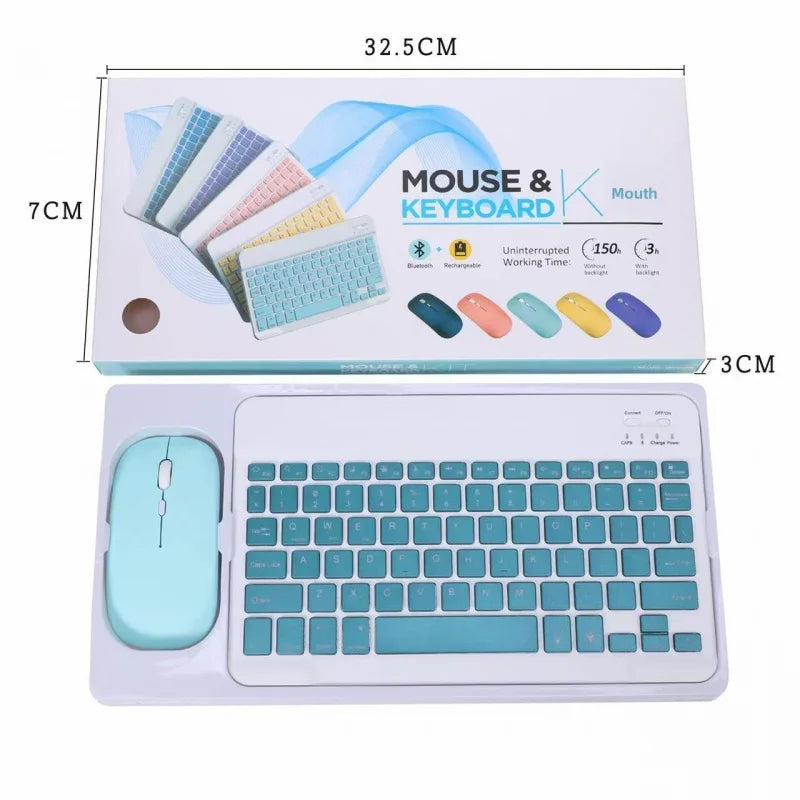 Rechargeable Wireless Keyboard & Mouse