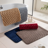 Non-slip Absorbent Hair Soft Thin Bath Mats