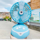 Portable Rechargeable Table Mini Fan With Water Sprayer