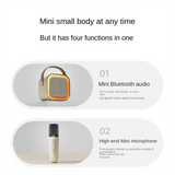 Portable K12 Bluetooth Small Home KTV Microphone Speaker