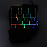 Colorful One-handed Gaming Keyboard