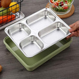 High Quality Stainless Steel compartment Lunch Box