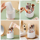 360 Degree Rotating Base Makeup Brush organizer