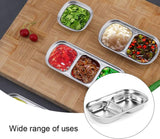 304 Stainless Steel Sauce Dishes ( Set of 3 )