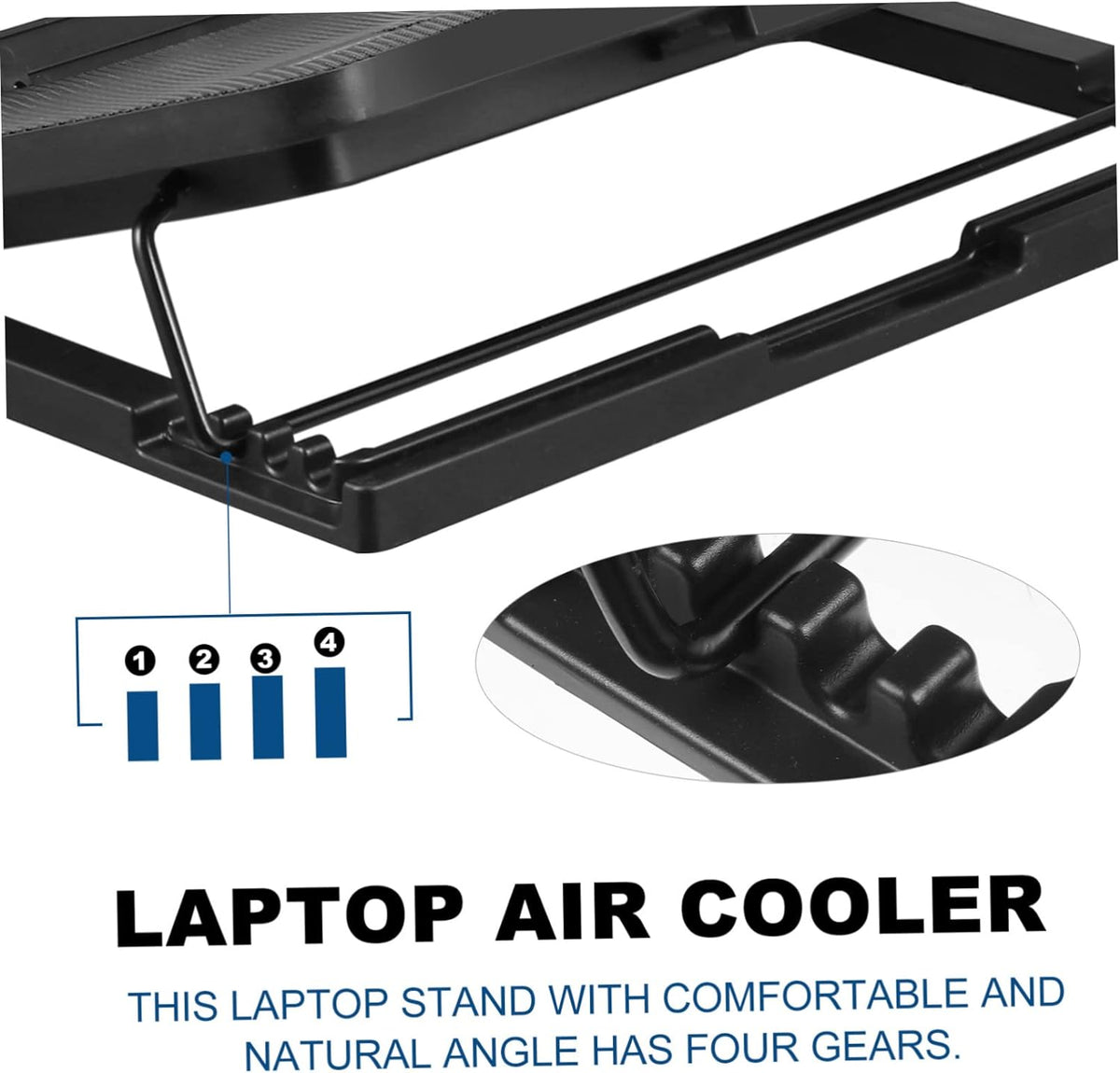 Laptop Cooling Pad With 2 Fans