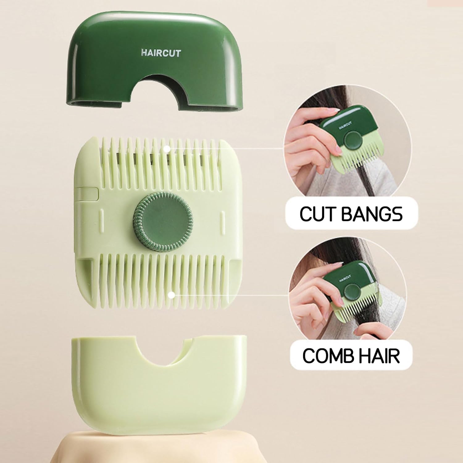 Two-in-one hair trimmer