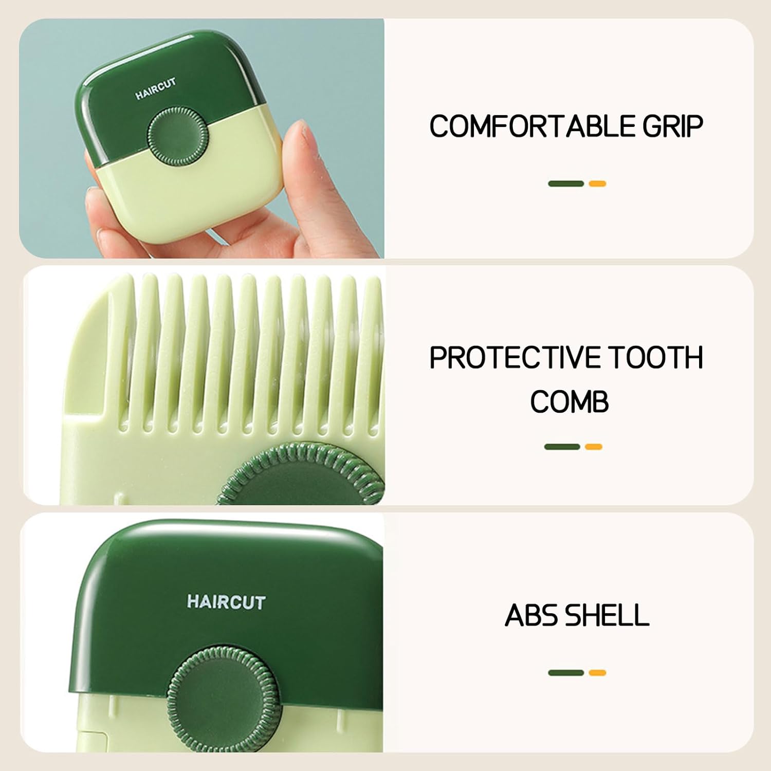 Two-in-one hair trimmer