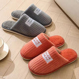 Soft Sole Corduroy Winter House Slippers