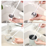 Silicone Scrubber Cup & Bottle Cleaning Brush