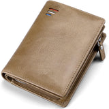 Mens Premium Short Wallet With Business Card Holder