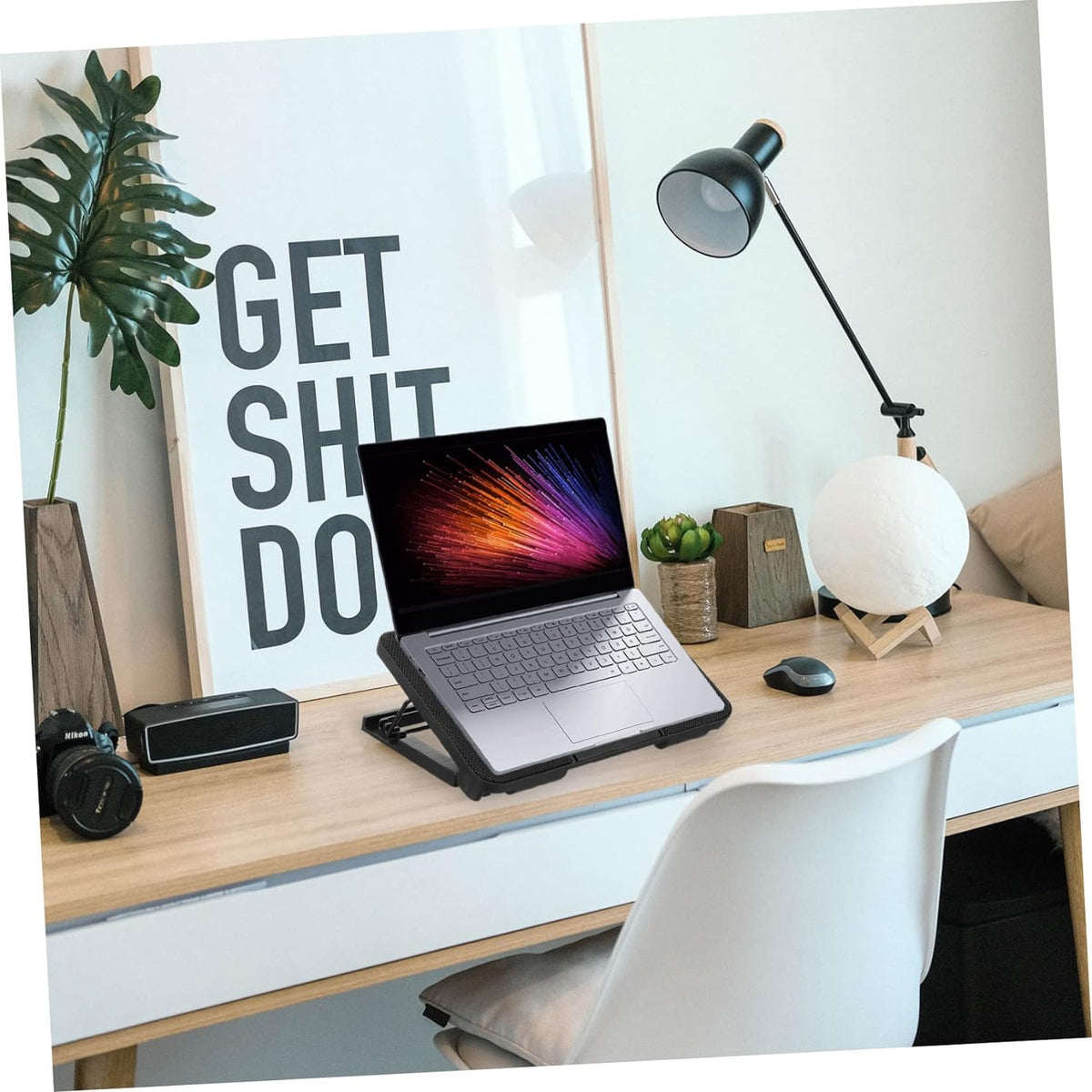 Laptop Cooling Pad With 2 Fans