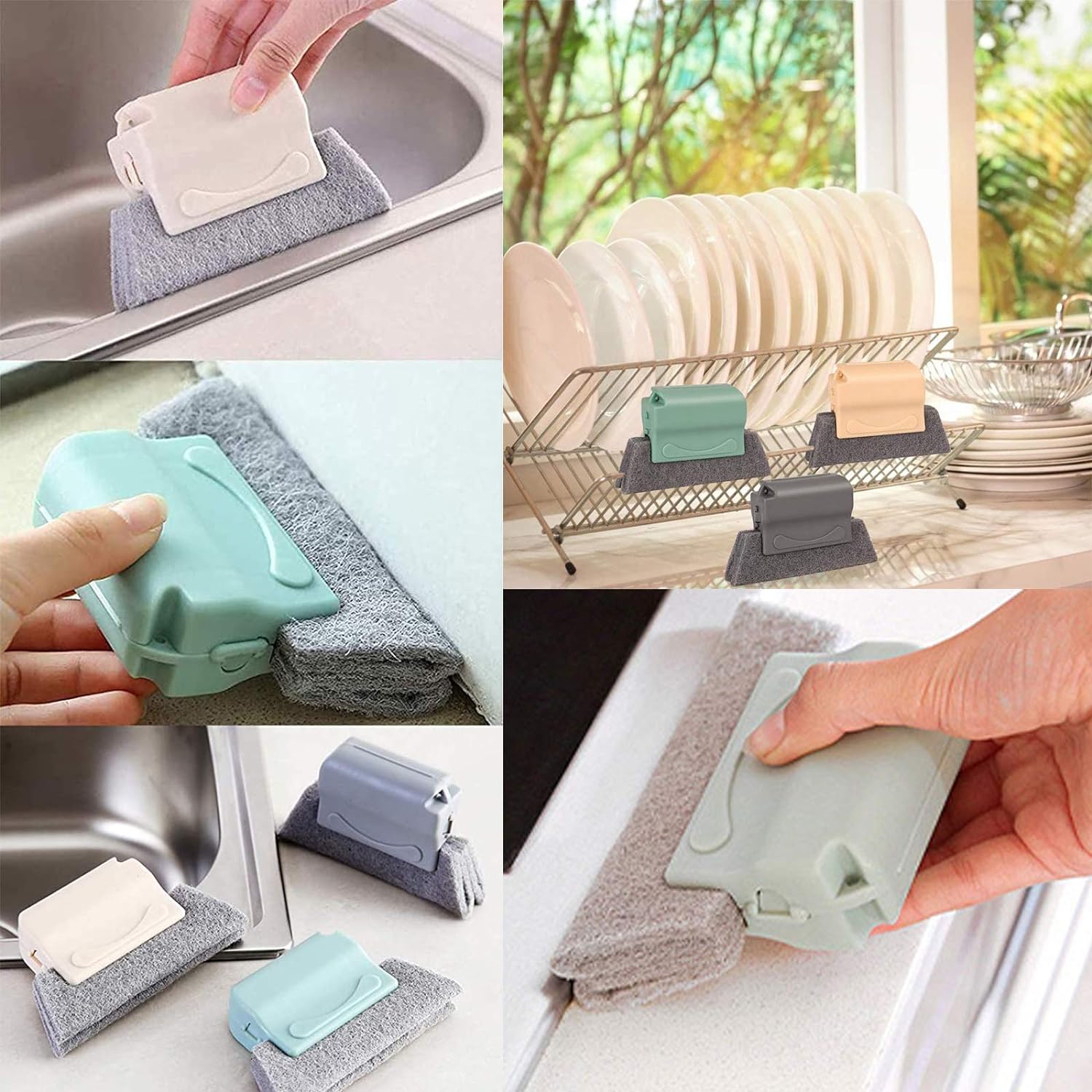 Creative Groove Cleaning Brush Quickly Clean All Corners And Gaps