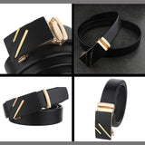 Mens Premium Auto lock  Buckle Belt