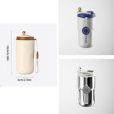 460ml Smart Thermos Coffee Cup with Digital Display