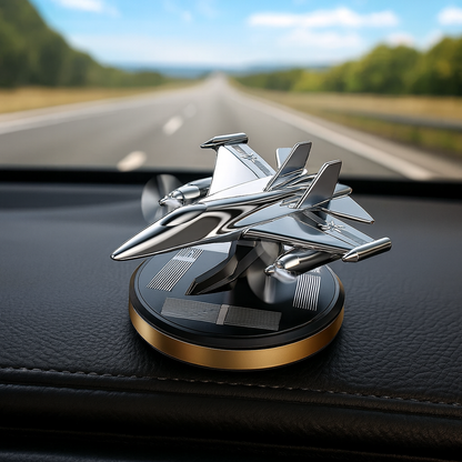 Solar Rotating Aircraft Car Aroma Diffuser
