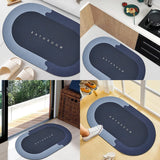 Original Rubber Quick Dry Super Absorbent Bath & Home Mat