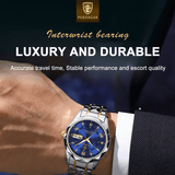 POEDAGAR Luxury Men's Watch