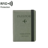 RFID Vintage Business Passport Covers Holder