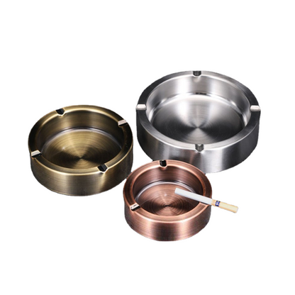 Luxury Antique  Stainless Steel Ashtray