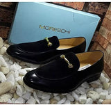 Leather Loafers Shoes for Men /Black / 41