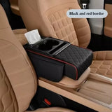 Car Multifunctional Armrest Box With Tissue