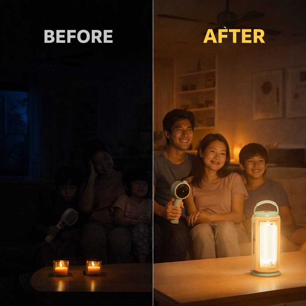 LED Solar Energy Charging Light