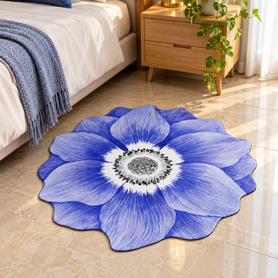 FloraNest Royal Bloom Anti-Slip Mat