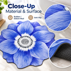 FloraNest Royal Bloom Anti-Slip Mat