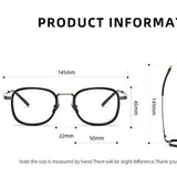 Wonder - Retro Slim Anti-blue Optical Glasses