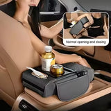 Car Multifunctional Armrest Box With Tissue