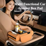 Car Multifunctional Armrest Box With Tissue