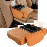 Car Multifunctional Armrest Box With Tissue