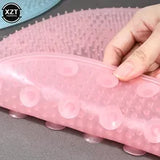 Silicone Massage Brush Bath Mat