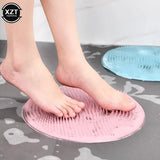 Silicone Massage Brush Bath Mat