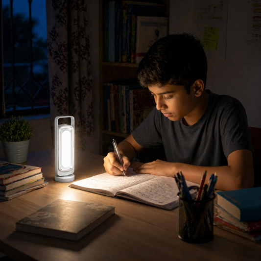 Compact Rechargeable LED Emergency Lamp