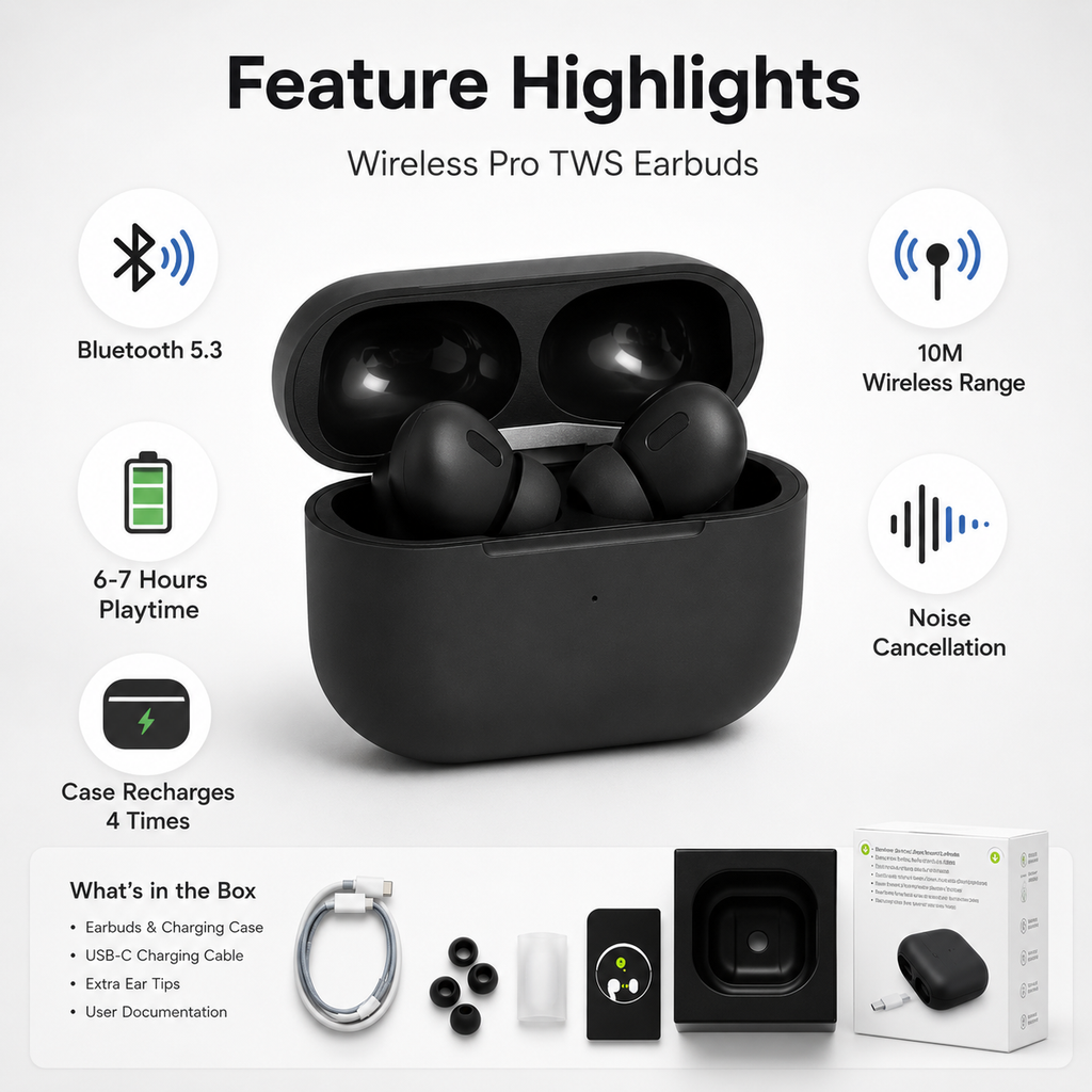 Redux Wireless Pro TWS Bluetooth Earbuds
