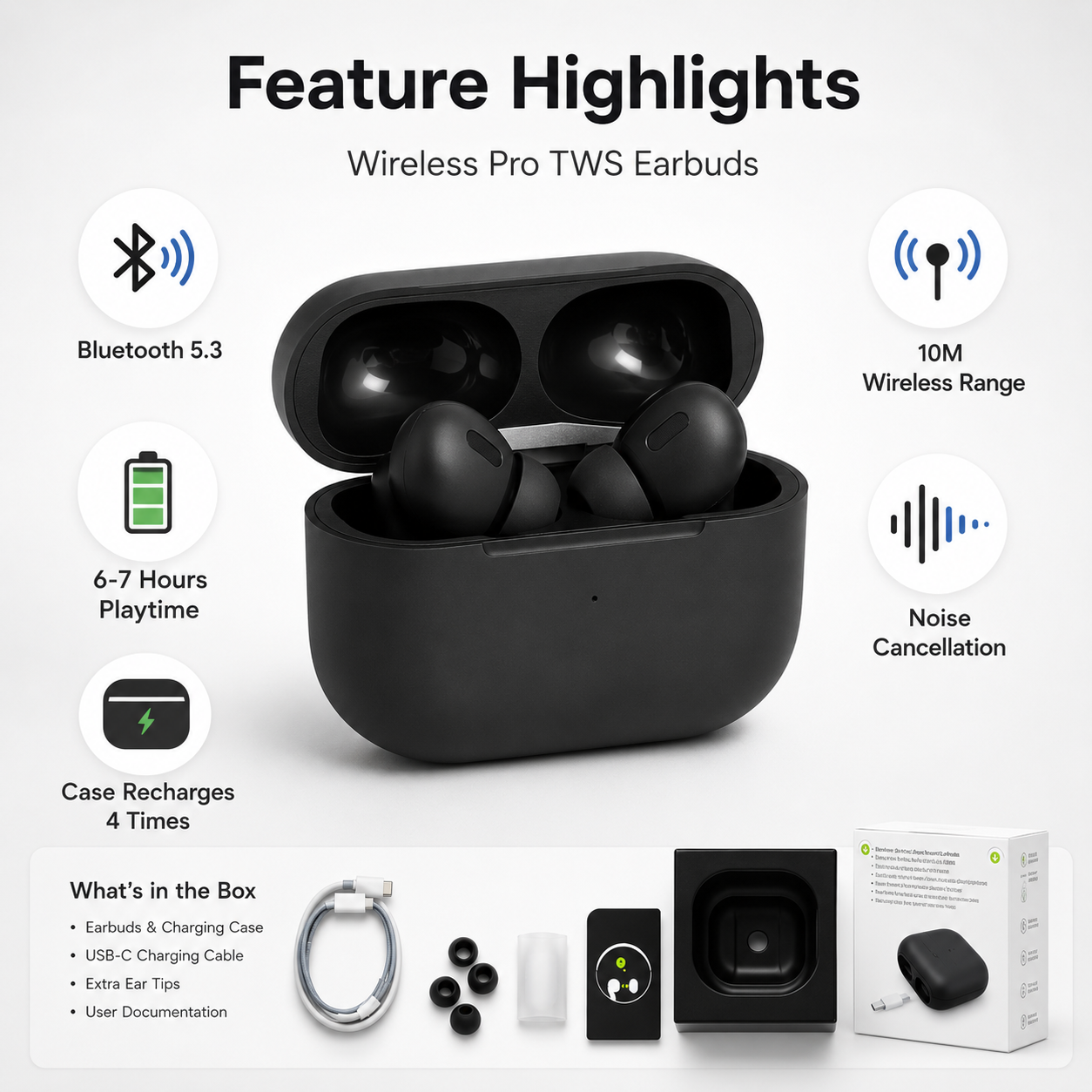 Redux Wireless Pro TWS Bluetooth Earbuds