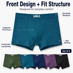 Soft Touch Comfort Boxer Combo (Set of 5)