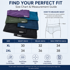 Soft Touch Comfort Boxer Combo (Set of 5)