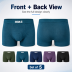 Soft Touch Comfort Boxer Combo (Set of 5)